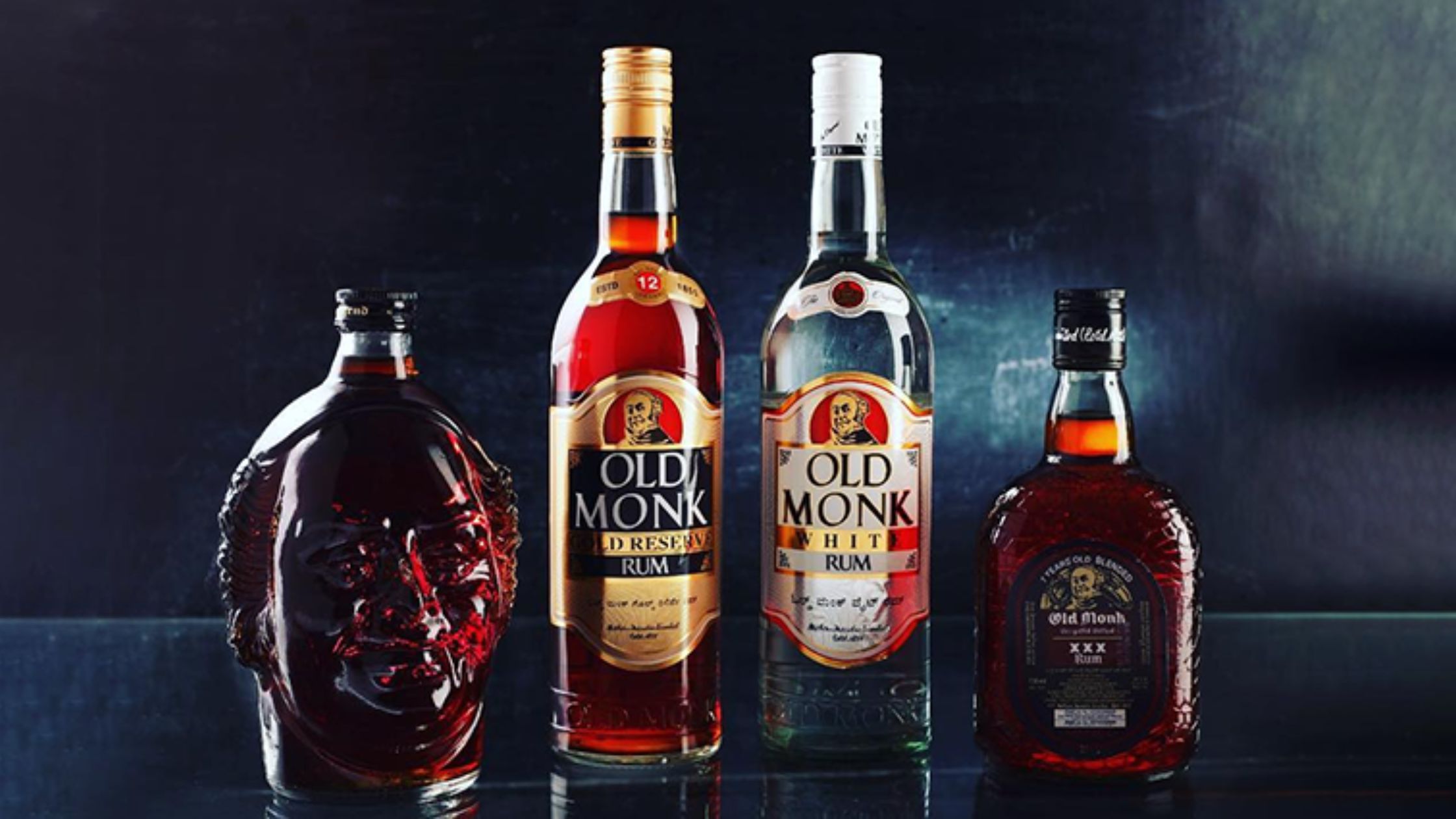 Old Monk Rum Alcohol Percentage & Variants with the winewhiskyworld